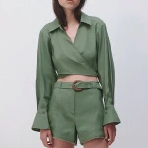 Jonathan Simkhai Wrap Top NWOT